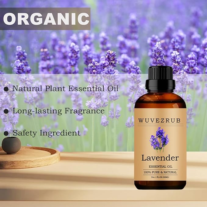 Lavender Essential Oils, 30ML Pure and Natural Essential Oil for Aromatherapy Diffuser - Lavender /1 Fl Oz - Bloomnest