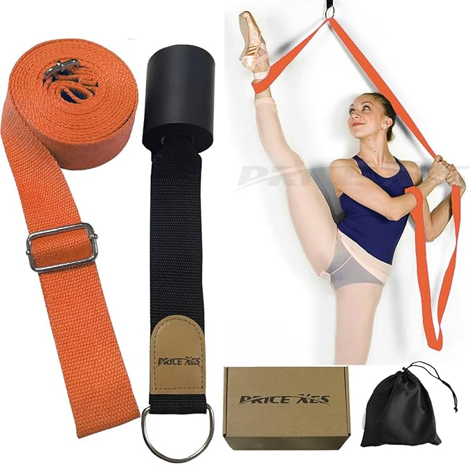 Leg Stretcher, Door Flexibility & Stretching Leg Strap - Great for Ballet Cheer Dance Gymnastics or Any Sport Leg Stretcher Door Flexibility Trainer Premium Stretching Equipment - Bloomnest
