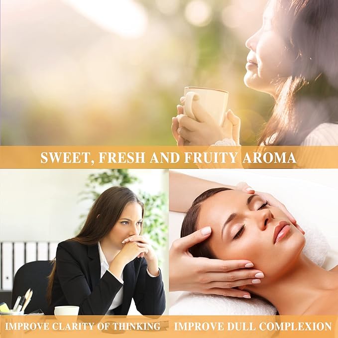 Sweet Orange Essential Oil, MAYJAM 100ml Premium Quality Sweet Orange Oil with Glass Dropper, Huge 3.38fl. oz, Perfect for Aromatherapy and Relaxation - Bloomnest