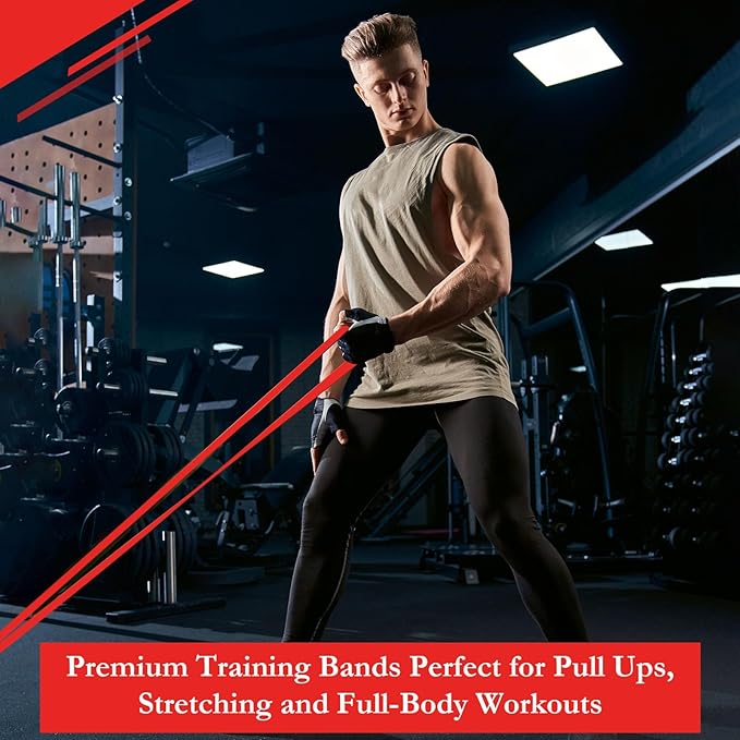 8 Pcs Resistance Bands Pull up Bands Pull up Assistance Bands Exercise Workout Bands for Working Out Muscle Training Physical Therapy Muscle Training Men and Women - Bloomnest