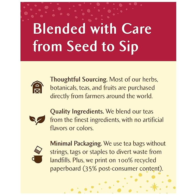 Celestial Seasonings Hibiscus Tea, Red Zinger Herbal Tea, Caffeine Free, 20 Tea Bags - Bloomnest