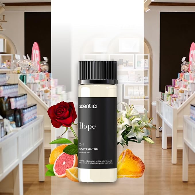 Coco-Chance-Inspired Diffuser Oil Refill - Scentia Hope Dupe Fragrance Oil Blend, Home Luxury Scents, Essential Oil Set for Aromatherapy Diﬀusers Candle Making | 20ml, 0.67 Fl Oz, Mothers Day Gift Scentia