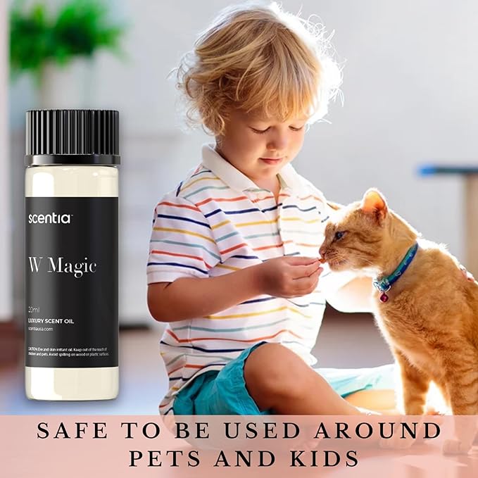 Scentia W Magic Hotel Diffuser Oil Inspired by W Signature Hotel - 20 mL 0.67 fl oz - Aromatherapy Oil for Diffusers, Candle Making & DIY Crafts - Bloomnest