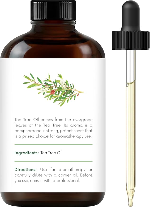 Handcraft Blends Tea Tree Essential Oil – Huge 4 Fl Oz – 100% Pure and Natural – Premium Grade Essential Oil for Diffuser and Aromatherapy, Skin, Massage, Candle and Soap Making Fragrance - Bloomnest
