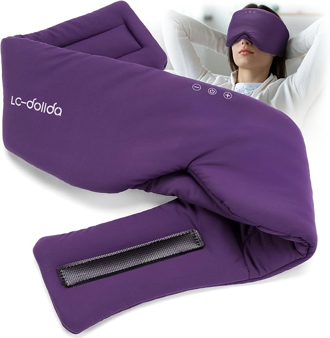 Luxury Bluetooth 5.4 Sleep Mask for Adults - Ice Fiber Cooling & HD Sound, 100% Light Blocking Adjustable Eye Cover for Travel & Side Sleepers - Soft Sleep Headphones with 10H Playtime - Bloomnest