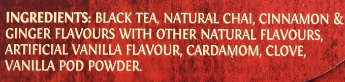Twinings French Vanilla Chai Black Tea Individually Wrapped Bags, 20 Count (Pack of 2), Warm, Sweet & Spicy, Caffeinated, Enjoy Hot or Iced, 20 Teabags - Bloomnest
