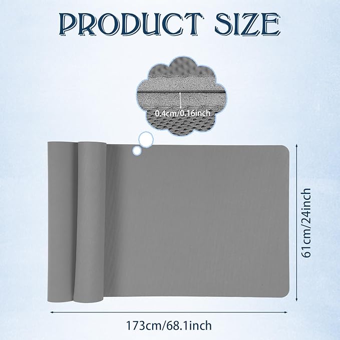 10 Pack Yoga Mats Bulk, 68'' x 24'' x 4mm Thick Yoga Mats for Kids and Adult Gym Mats Bundle Latex Free Exercise Mats with Non Slip Texture for Outdoor Yoga, Pilates or Workout - Bloomnest
