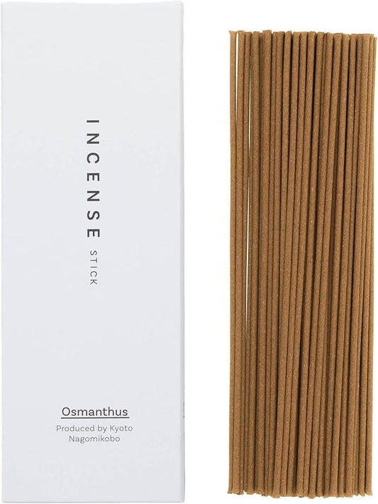 Kyoto Osmanthus Incense Sticks - Japanese Temple Aroma, Ideal for Relaxation & Meditation, Approx. 60 Sticks (0.044 Pounds) - Premium Quality Incense for Spiritual & Home Use Nagomikobo - Bloomnest