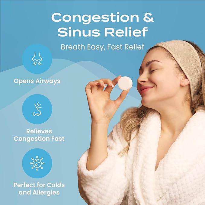 Body Restore Shower Steamers Aromatherapy 30 Pack – Valentines Day Gifts for Her and Him, Birthday Gifts for Women and Men, Relaxation, Stress Relief, Self Care – Collector’s Box - Bloomnest