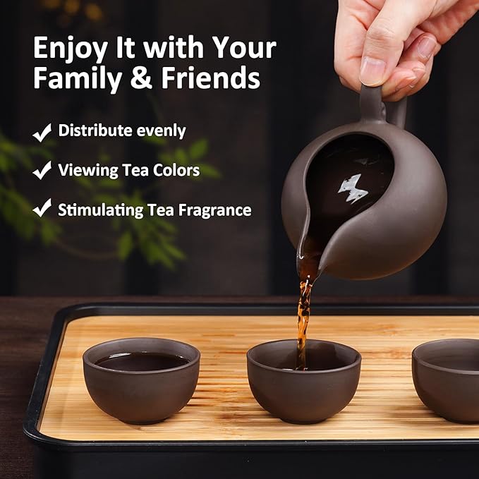 Chinese Tea Set, Gongfu Tea Sets, Travel Tea Sets, Teapot Set for Adult, Zisha Traditional China Teapot Set, Tea Gift Sets for Travel, Home, Outdoors and Office - Bloomnest