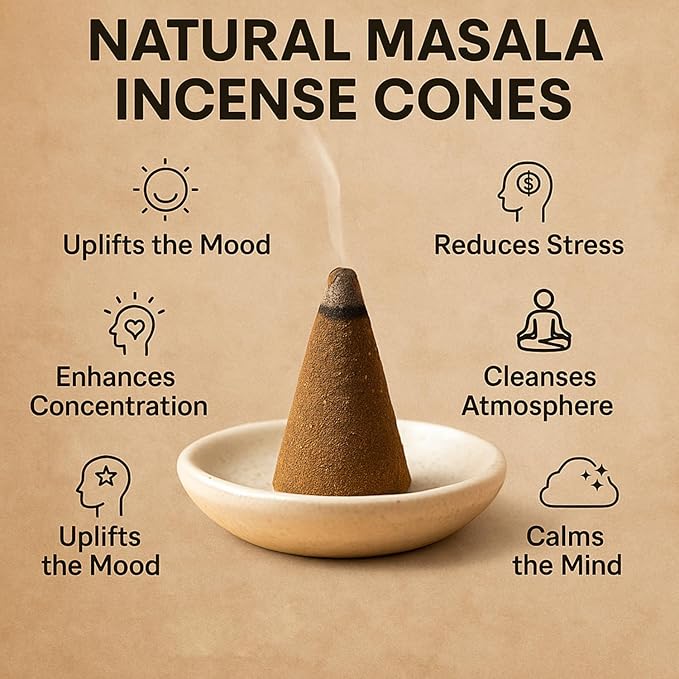 Satya Sai Baba Palo Santo Original Earth Marked Natural Masala Incense 144 Dhoop Cones in Pack of 12 Boxes | Best for Prayer, Meditation and Relaxation AROVATIKA