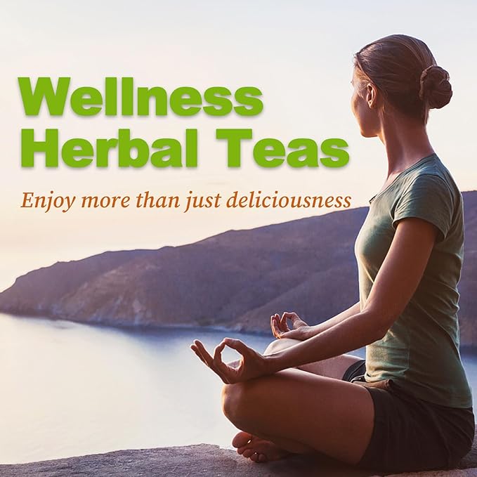 FullChea - Senna Tea, 50 Teabags, 1.5g/bag - Naturally Senna Leaf Tea for Constipation - Non-GMO - Caffeine-free - Support Digestion & Boost Immune System - Bloomnest