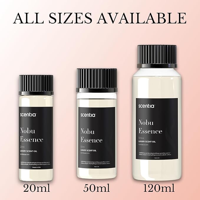 Scentia Hotel Diffuser Oil – Inspired by Nobu Hotels, Aromatherapy Fragrance Oil for Home, Office, Living Room (20 ml / 0.67 Fl Oz) - Bloomnest