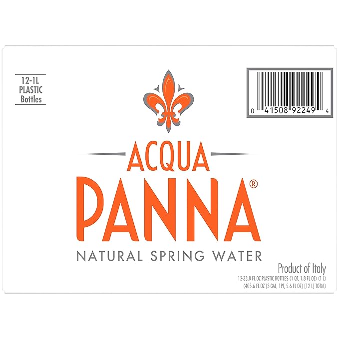 Acqua Panna Natural Spring Water, 33.8 Oz Plastic Bottles (12 Pack) - Bloomnest