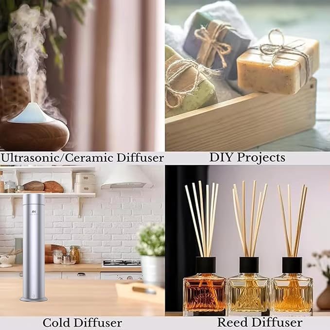Dream on Essential Oil Scent 500mL - Luxury Home Aromatherapy Diffuser Oil - Formulated with Hints of Bright White Tea, Sweet Vanilla, & Earthy Cedar - Inspired by One Hotel Miami Beach - Bloomnest