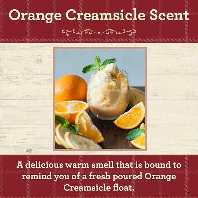 Our Own Candle Company, Orange Creamsicle Scented Mason Jar Candle, 100 Hour Burn Time, 13 Ounces - Bloomnest
