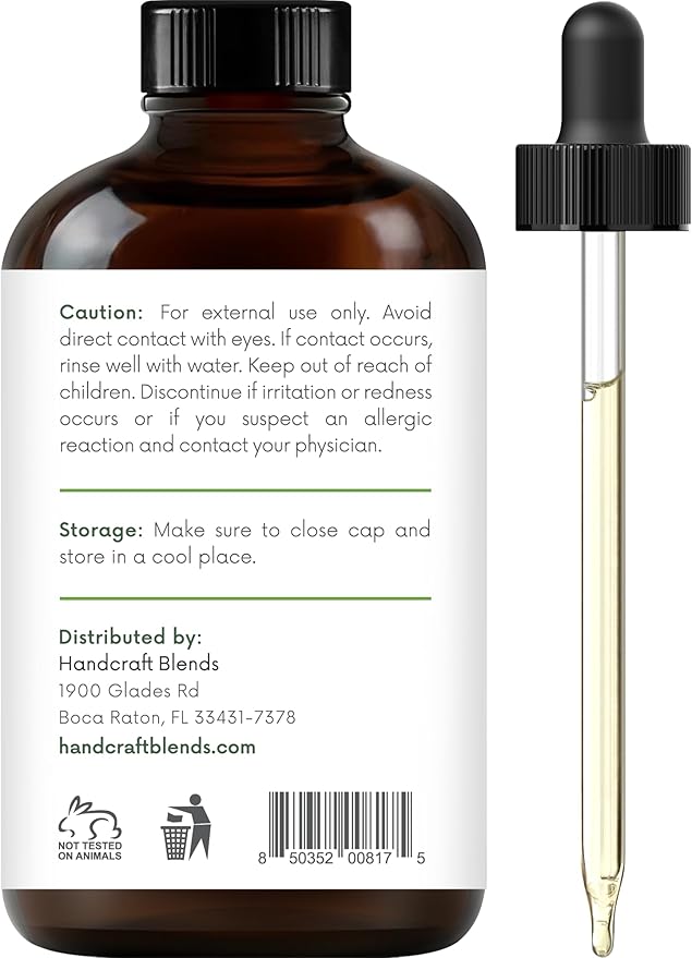 Handcraft Blends Citronella Essential Oil – Huge 4 Fl Oz – 100% Pure and Natural – Premium Grade Essential Oil for Diffuser and Aromatherapy, Skin, Massage, Candle and Soap Making Fragrance - Bloomnest