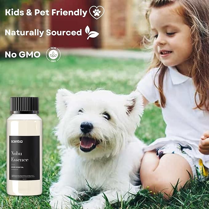 Scentia Hotel Diffuser Oil Inspired by The Nobu Hotel - 120 mL 4.06 fl oz - Essential Oil Blend Jasmine, Lilly, Sandalwood & Fresh Citrus for Aromatherapy Diffusers - Nobu Essence - Bloomnest