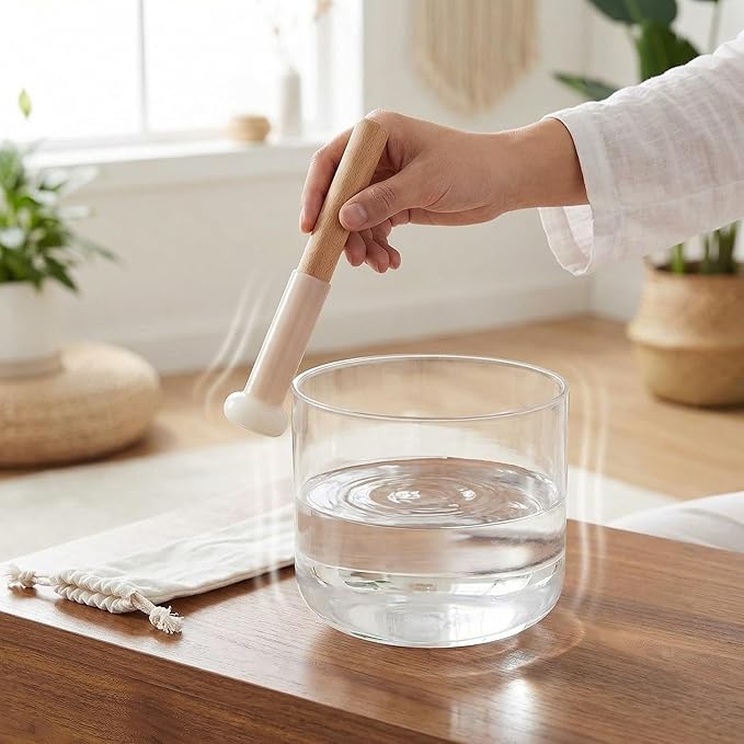 SUPVOX Professional Singing Bowl Mallet with Wooden Handle - Lightweight Sound Bowl Striker for Meditation Yoga and Sound Healing - Bloomnest