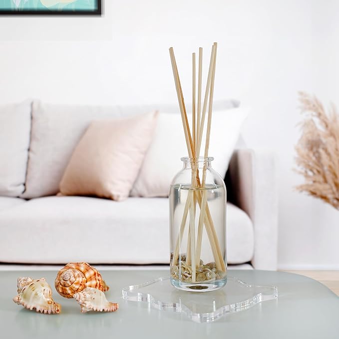Urban Naturals Ocean Rose Reed Diffuser Set | Made with Essential Oils & Real Botanicals | Salty Mist, Lemongrass, Geranium, Rose, Basil, Honey & Sandalwood | Made in The USA - Bloomnest