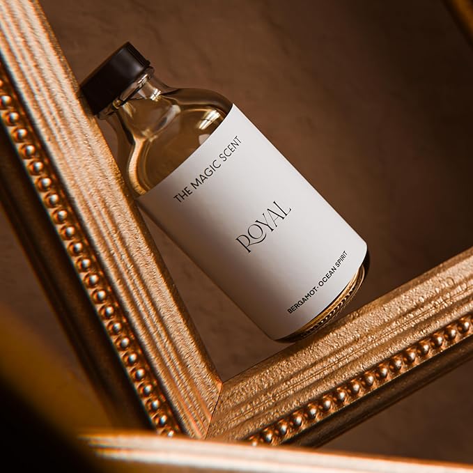The Magic Scent Royal Hotel Diffuser Oil - Cold-Air & Ultrasonic Scented Oils for Diffuser Inspired by The Ritz Hotel, London - Essential Oils for Diffusers Aromatherapy - 8.5 fl oz, 250 mL - Bloomnest