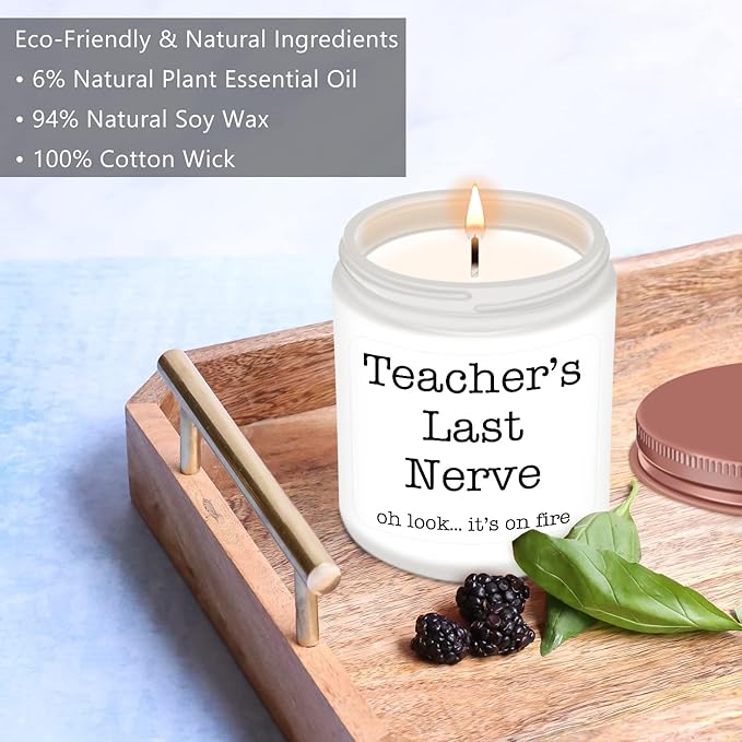Homsolver Teacher Appreciation Gifts, Best Teacher Christmas Gifts Birthday Gift for Women, Unique Retirement Ideas from Students - Bloomnest