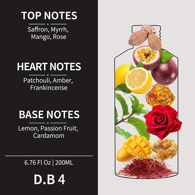 Hotel Scents Dubai 6.76 Fl Oz (200 ml), Home Luxury Aroma,Hotel Fragrance Diffuser Oil,Hotel Diffuser Oil for Aromatherapy, Bigger Bottle, Bolder Aroma, Longer Lasting - Bloomnest