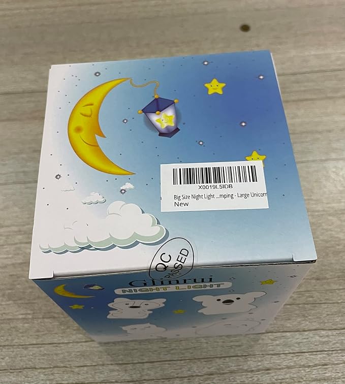 Large Unicorn Night Lights for Kids, 9 Colors silicone Bedside Table Lamps Baby Bedroom Lighting Nursery Children Tap lamp for Toddlers Boys Girls Adults Student Elder Bathroom Outdoor - Large - Bloomnest