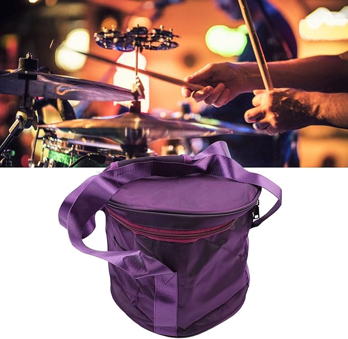 LiebeWH Singing Bowl Bag Carrying Case with Padded Storage for Crystal Bowls(14in Pure) - Bloomnest