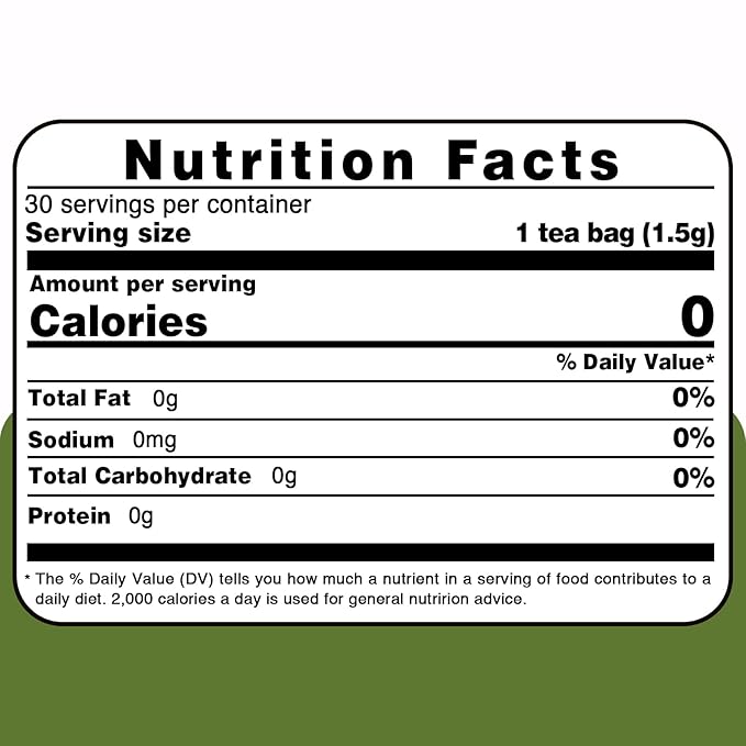 TEARELAE - Wormwood Tea Bags, 30 Count - Premium Natural Wormwood Herb - Non-GMO - Caffeine-free - Support Healthy Digestion - Bloomnest