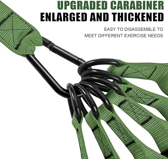 Heavy Resistance Bands for Working Out, 350lbs/450lbs Exercise Bands with Handles, Workout Bands Set for Men, Fitness Weight Bands for Muscle Strength Training, Stretching, Slim, Home Gym Equipment - Bloomnest
