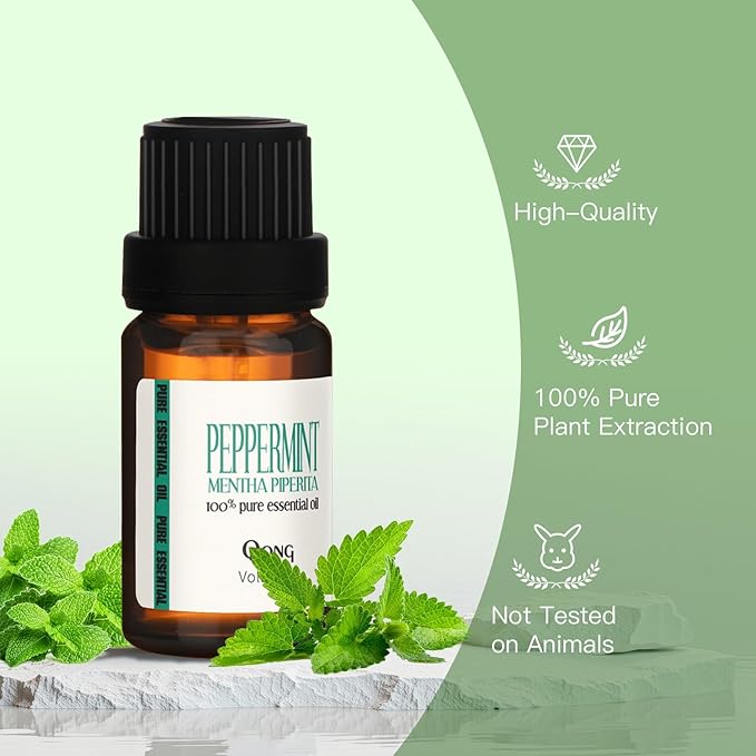 Peppermint Essential Oil Blend, Mint Oil, Essential Oils Organic, Hair Growth & Scalp Care, Essential Oils for Diffusers for Home 10ML - Bloomnest