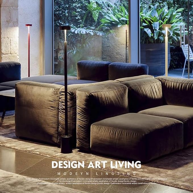 Nordic Floor Lamp Minimalism Modern Family Iiving Room Bedroom Creativity LED Decorative Standing Light (T) - Bloomnest