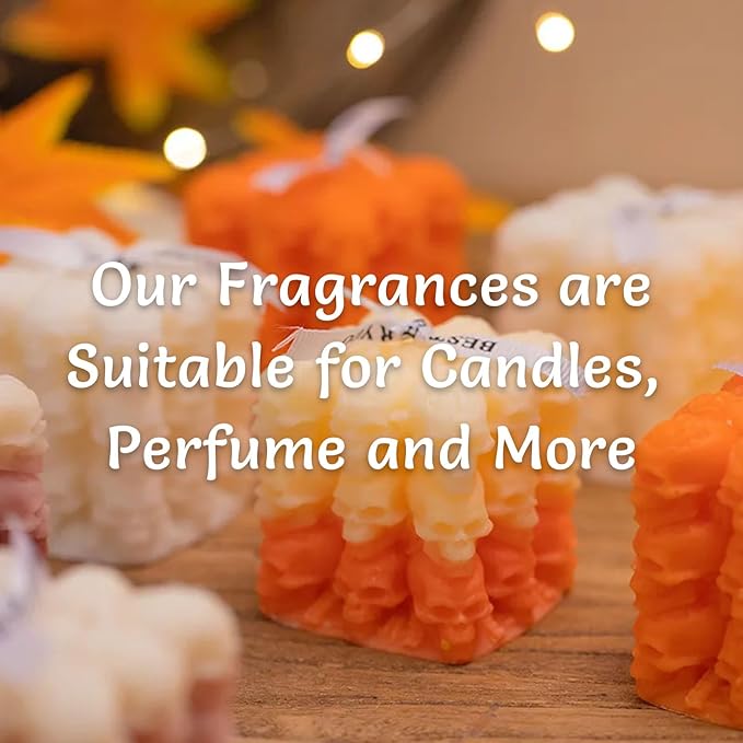 Fruity Fragrance Oil Set, 10x10ml, Colomix Essential Oils for Diffusers for Home, Fruit Diffuser Oil Scents, Fragrance Oil for Candle Soap Making, Orange, Apple, Strawberry & More - Bloomnest