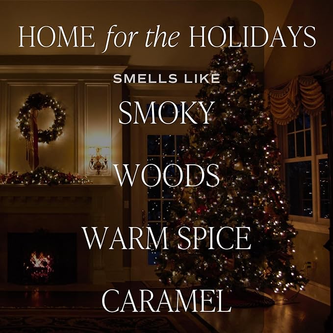 Sweet Water Decor Home for The Holidays Christmas Scented Candles - Christmas Stocking Stuffers Soy Candles Clove Scent - Christmas Candles with 70 Hours Burn Time - 15Oz Green Matte Jar Wax Candles - Bloomnest