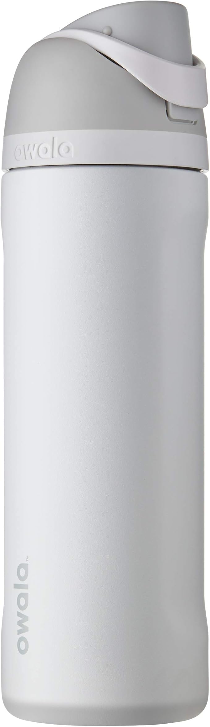 Owala FreeSip Insulated Stainless Steel Water Bottle with Straw, BPA-Free Sports Water Bottle, Great for Travel, 24 Oz, Shy Marshmallow Owala
