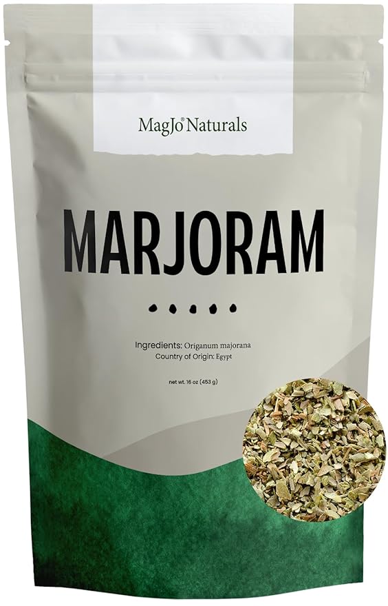 Marjoram Leaf, Cut & Sifted | 1 lb. Bulk Bag | Origanum majorana L. - Bloomnest