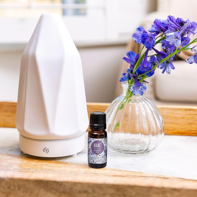 Edens Garden Lilac Essential Oil Blend – 100% Pure Premium Grade, Synthetic-Free Freshie Scent Alternative, Undiluted, for Soap Making, Diffuser & Humidifiers, Floral Aromatherapy 10 ml (.33 fl oz) - Bloomnest