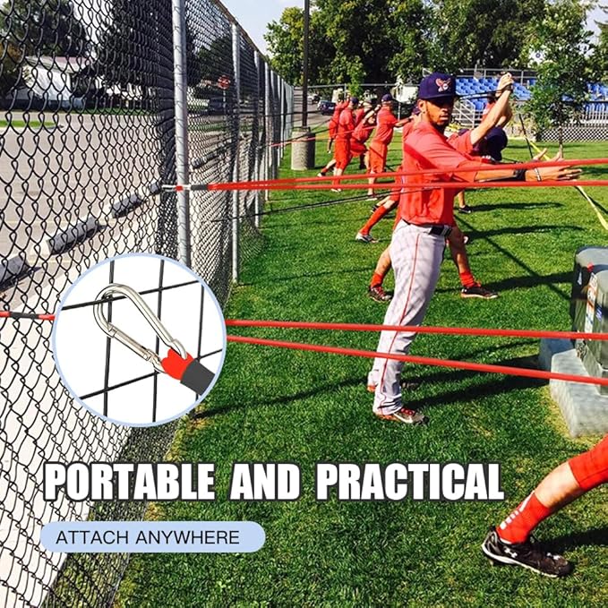 Baseball Softball Resistance Training Bands - Pitching Trainer and Arm Trainer for Pitching Arm Strength Throwing Warm up Stretching - Bloomnest
