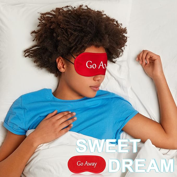 Eurzom 20 Pieces Funny Eye Sleeping Mask Bulk with Adjustable Strap Blackout Eye Sleep Mask for Night Blindfold Cover for Women Men(Fresh Colors) - Bloomnest