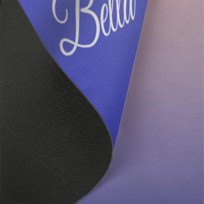 Custom Name Yoga Mat,Personalized Travel Yoga Exercise Mat,Non Slip,Perfect for Kids & Adults,Gradient Color E Series - Bloomnest