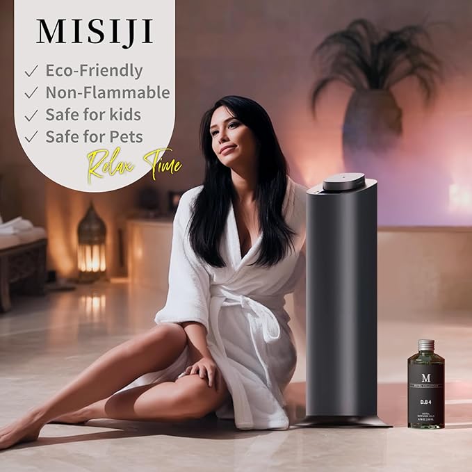Hotel Scents Dubai 6.76 Fl Oz (200 ml), Home Luxury Aroma,Hotel Fragrance Diffuser Oil,Hotel Diffuser Oil for Aromatherapy, Bigger Bottle, Bolder Aroma, Longer Lasting - Bloomnest