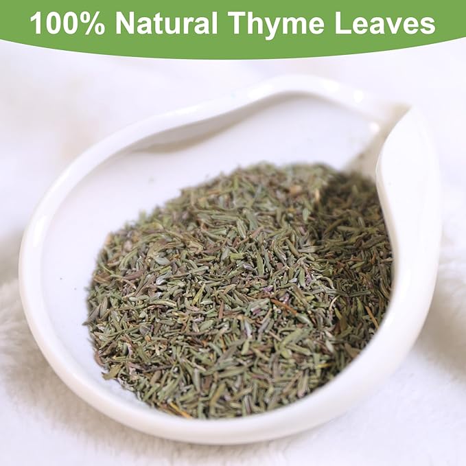 TEARELAE - Thyme Tea Bags - 60 Count - 100% Pure Natural Thyme Leaves - Help Digestion, Boost Immunity - Non-GMO - Caffeine-Free - Bloomnest