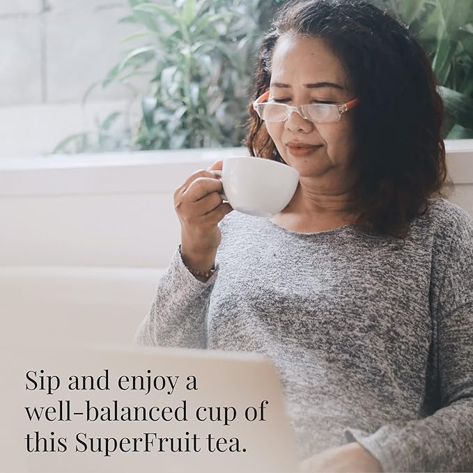 The Republic Of Tea Blueberry Green Superfruit Tea, 250 Tea Bag Bulk - Bloomnest