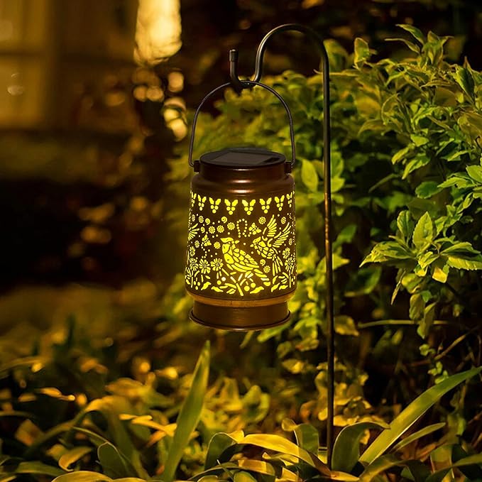 Styleonme Cardinals Lover Solar Light, Mother's Day Lantern Gift for Mom Grandma Women Sister, Hanging Image Cardinals Lanterns, Yard Corridor Garden Decor, Thanksgiving Day, Birthday Gifts - Bloomnest