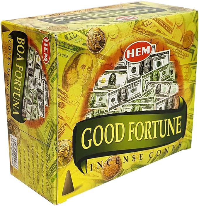 Good Fortune Incense Cones And Cone Incense Burner Bundle Insence Insense Hem Incense TRUMIRI