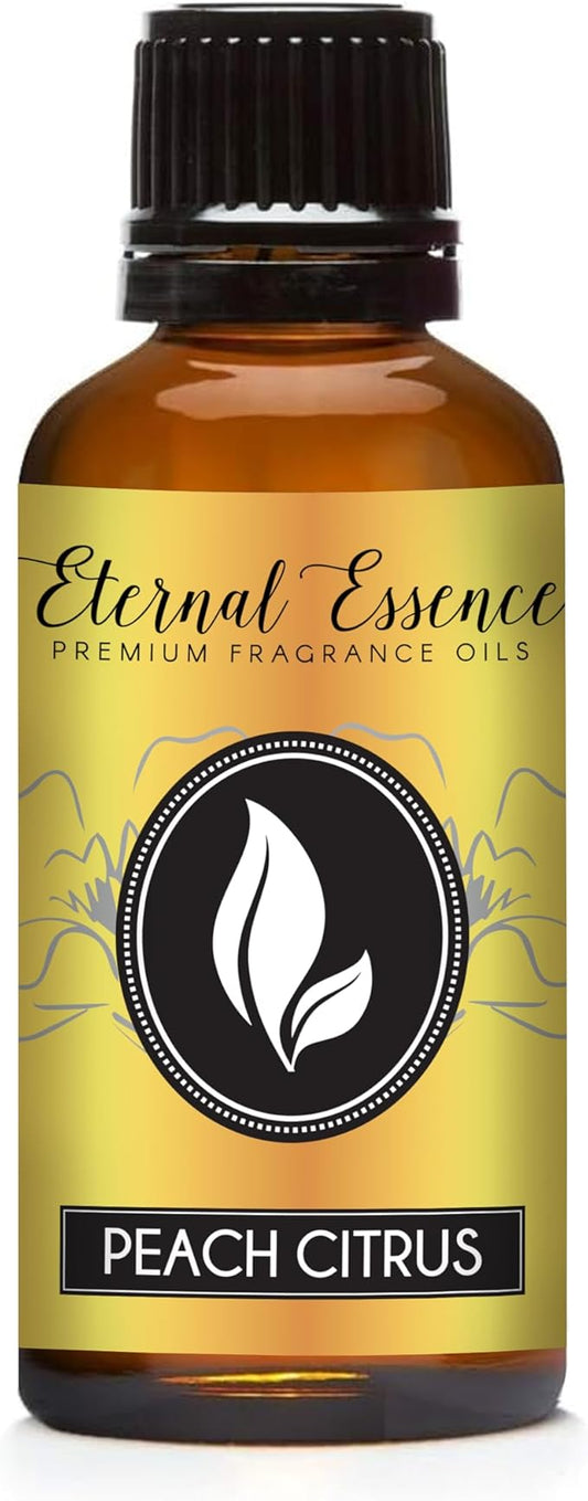 Eternal Essence Oils Peach Citrus 30ml Premium Fragrance Oil - for Candle, Soap Making, Aromatherapy, Diffusers, Home Care, & Humidifiers EternalEssenceOils