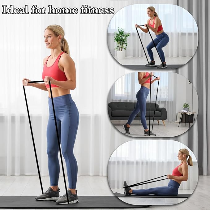 8 Pcs Resistance Bands Pull up Bands Pull up Assistance Bands Exercise Workout Bands for Working Out Muscle Training Physical Therapy Muscle Training Men and Women - Bloomnest