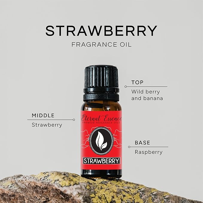 Strawberry Premium Grade Fragrance Oil - 10ml - Scented Oil EternalEssenceOils