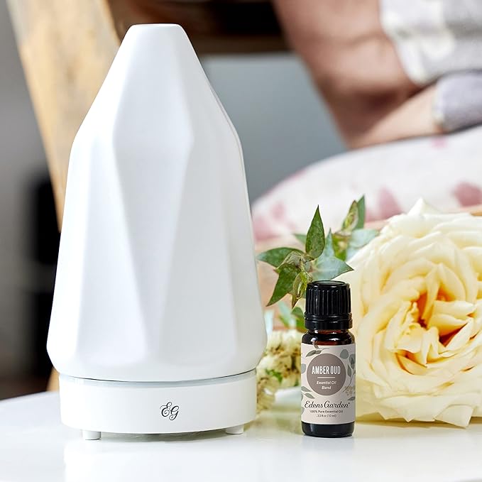 Edens Garden Amber Oud Essential Oil Blend- 100% Pure Premium Grade, Undiluted, Natural, Therapeutic, Aromatherapy, The Best for Diffusing, Candle, Laundry, Humidifiers 10 ml (.33 fl oz) - Bloomnest